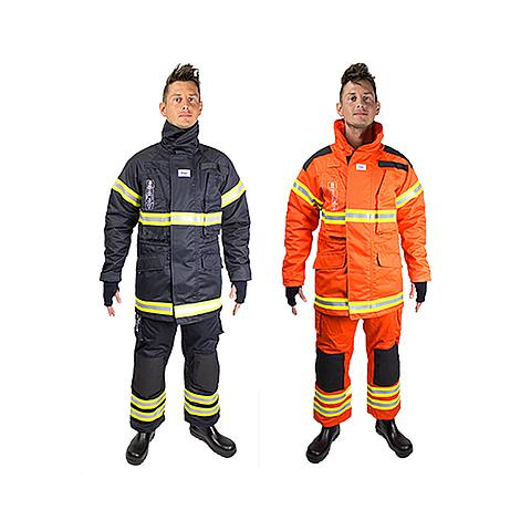 SG03705 Dräger Aramid Fireman's Suit Dräger would like to present its new line of firefighting clothes designed to the highest standards with one thing in mind: the firefighter. The new suit is the result of a close study of technical key features and usability of suits that are currently available in the market: the suit has been improved on eight key features as compared to the most readily available suits. Providing a safe barrier &quot;between human will and fire's forces&quot;.